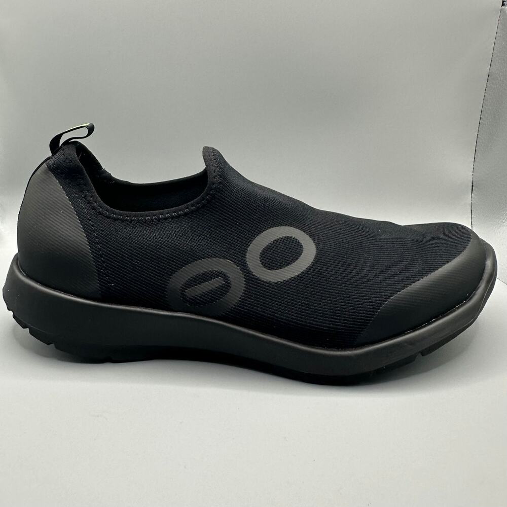 OOFOS OOmg Sport Low Womens Size 9.5 Black Casual Walking Slip On Recovery Shoes